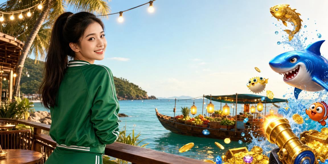 Người chơi tại Phú Quốc thư giãn với game bắn cá trên điện thoại di động